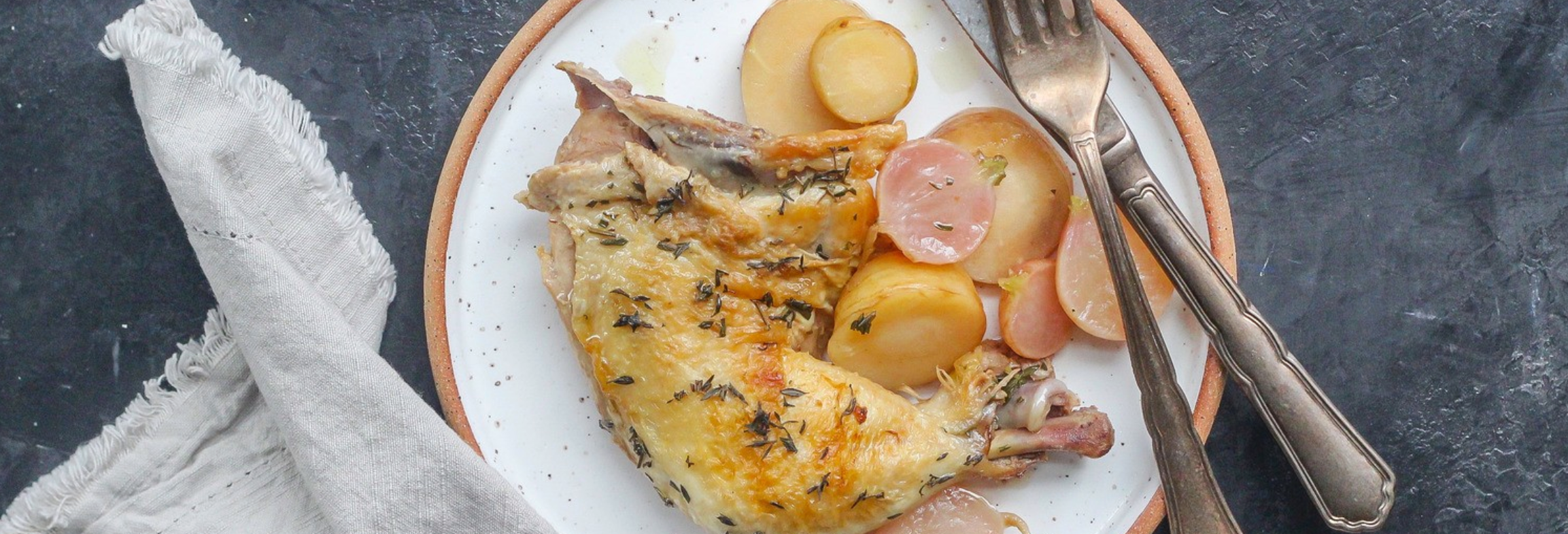 Braised Chicken &amp; Veggies