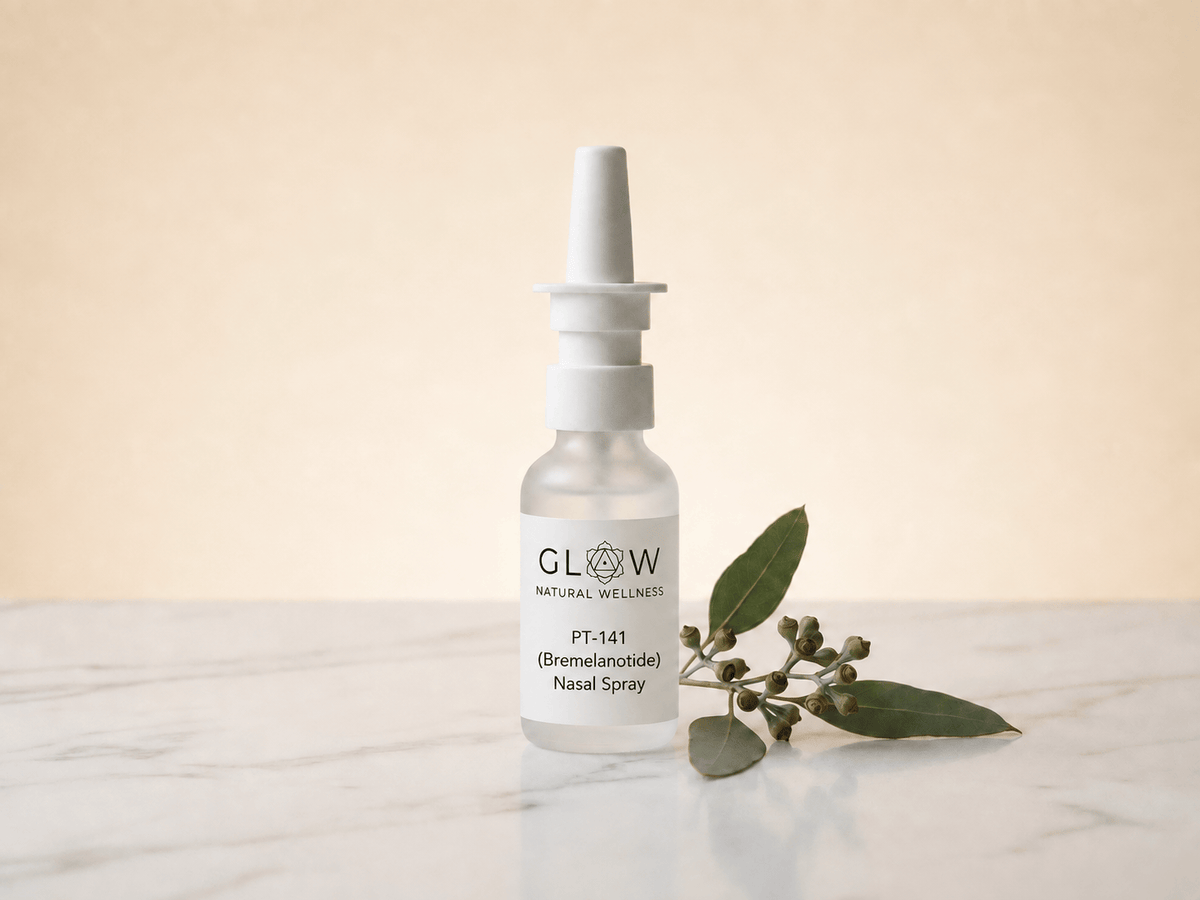 Glow Natural Wellness Telemedicine PT-141 (Bremelanotide) Nasal Spray