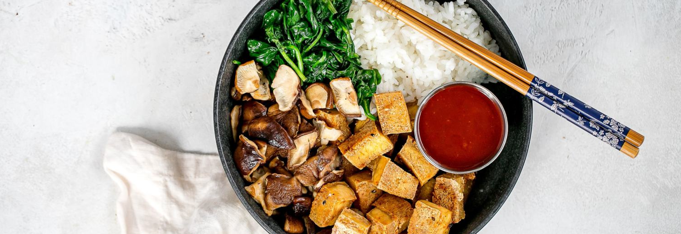 Tofu Bibimbap GLOW Natural Wellness