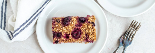 Berry & Flax Baked Oatmeal