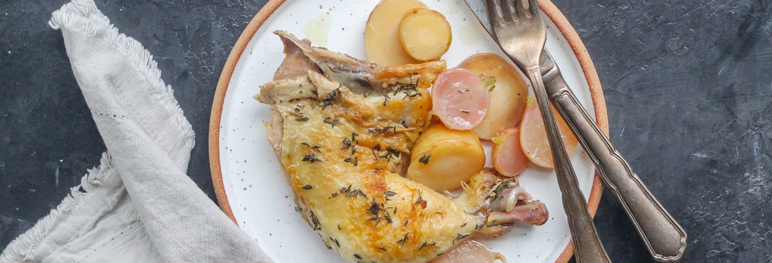 Braised Chicken & Veggies