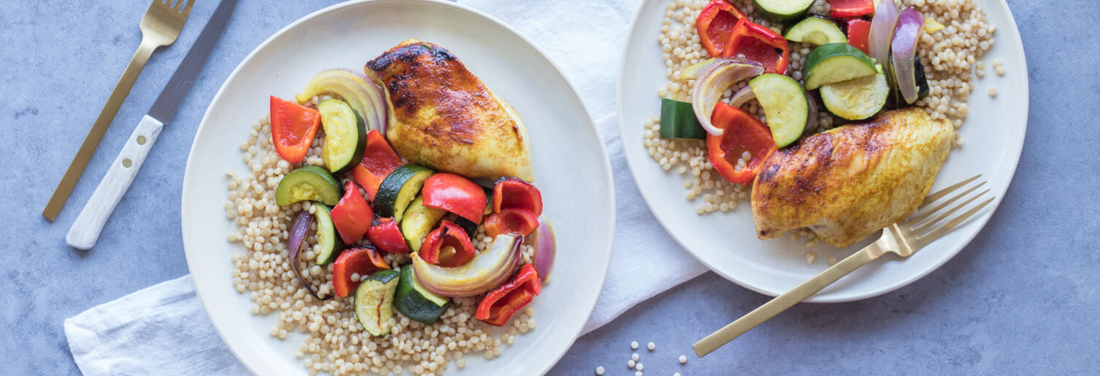 Curried Chicken & Vegetables with Couscous