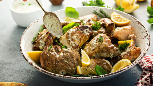 GLOW Midweek Recipe: Roasted Chicken With Lemon Garlic Veggies