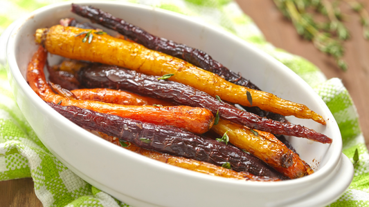 Glow Midweek Recipe: Brown Butter Garlic Honey Roasted Carrots