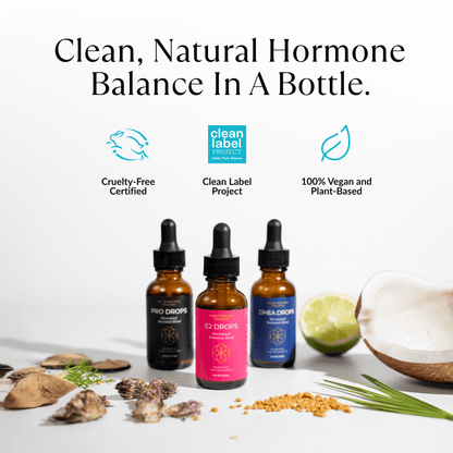 GLOW Natural Wellness Clean Hormones Drop Bundle
