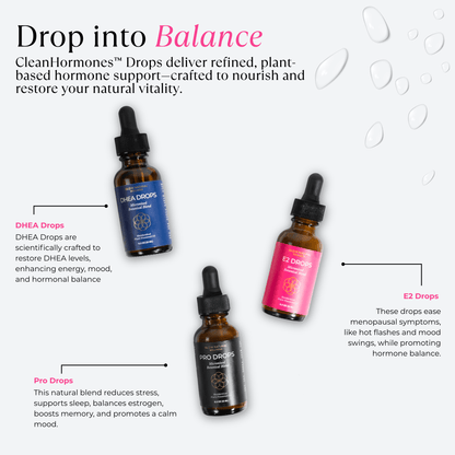 GLOW Natural Wellness Clean Hormones Drop Bundle