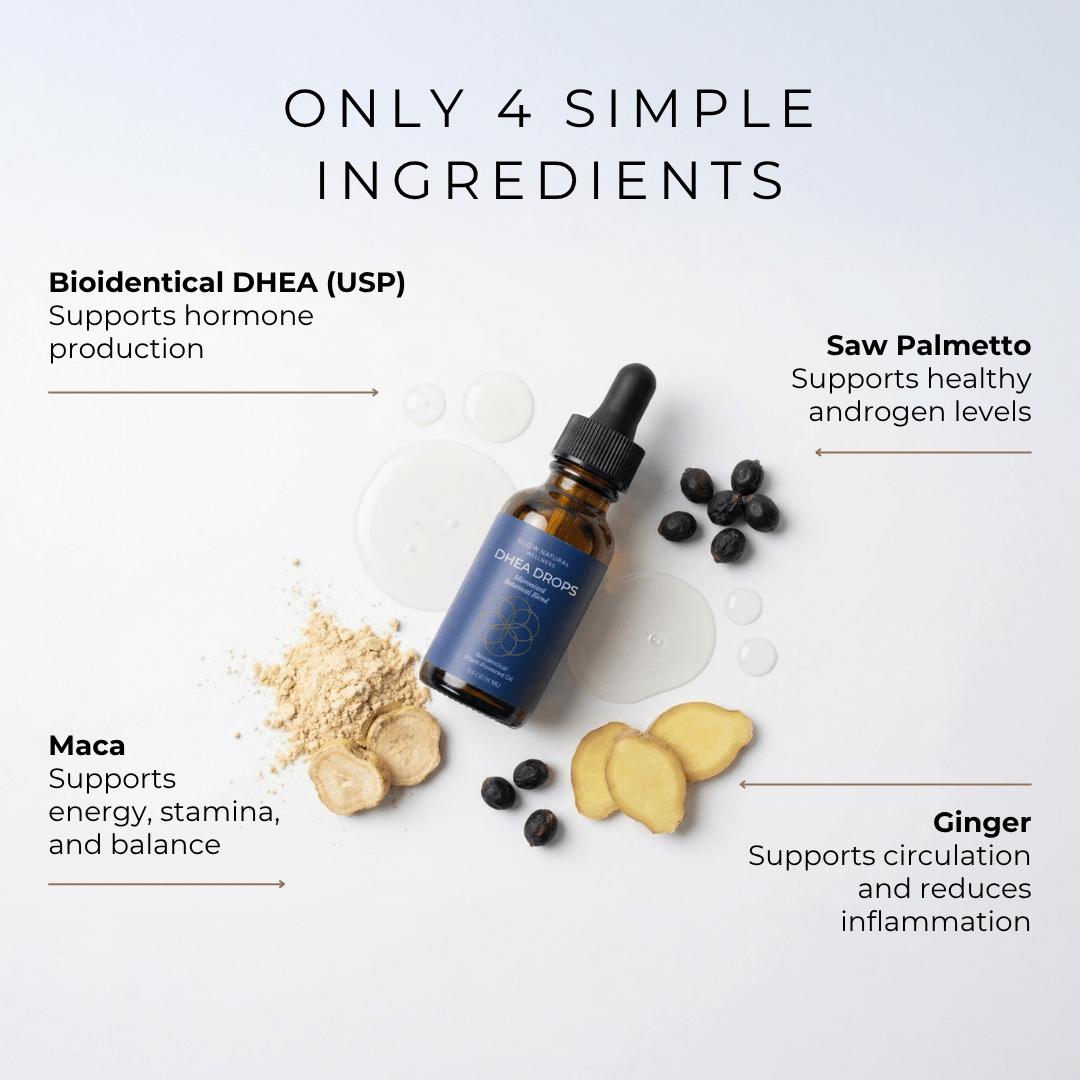 GLOW Natural Wellness DHEA Drops