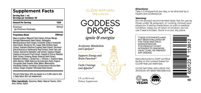 GLOW Natural Wellness Goddess Drops