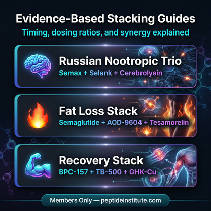 GLOW Natural Wellness Peptide Institute Membership