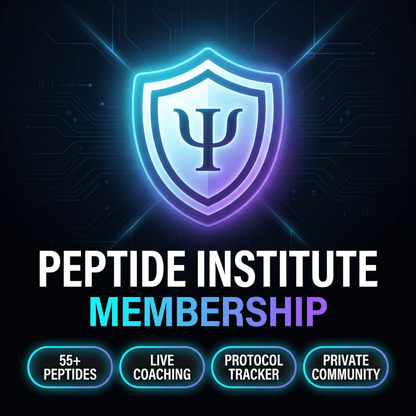 GLOW Natural Wellness Peptide Institute Membership