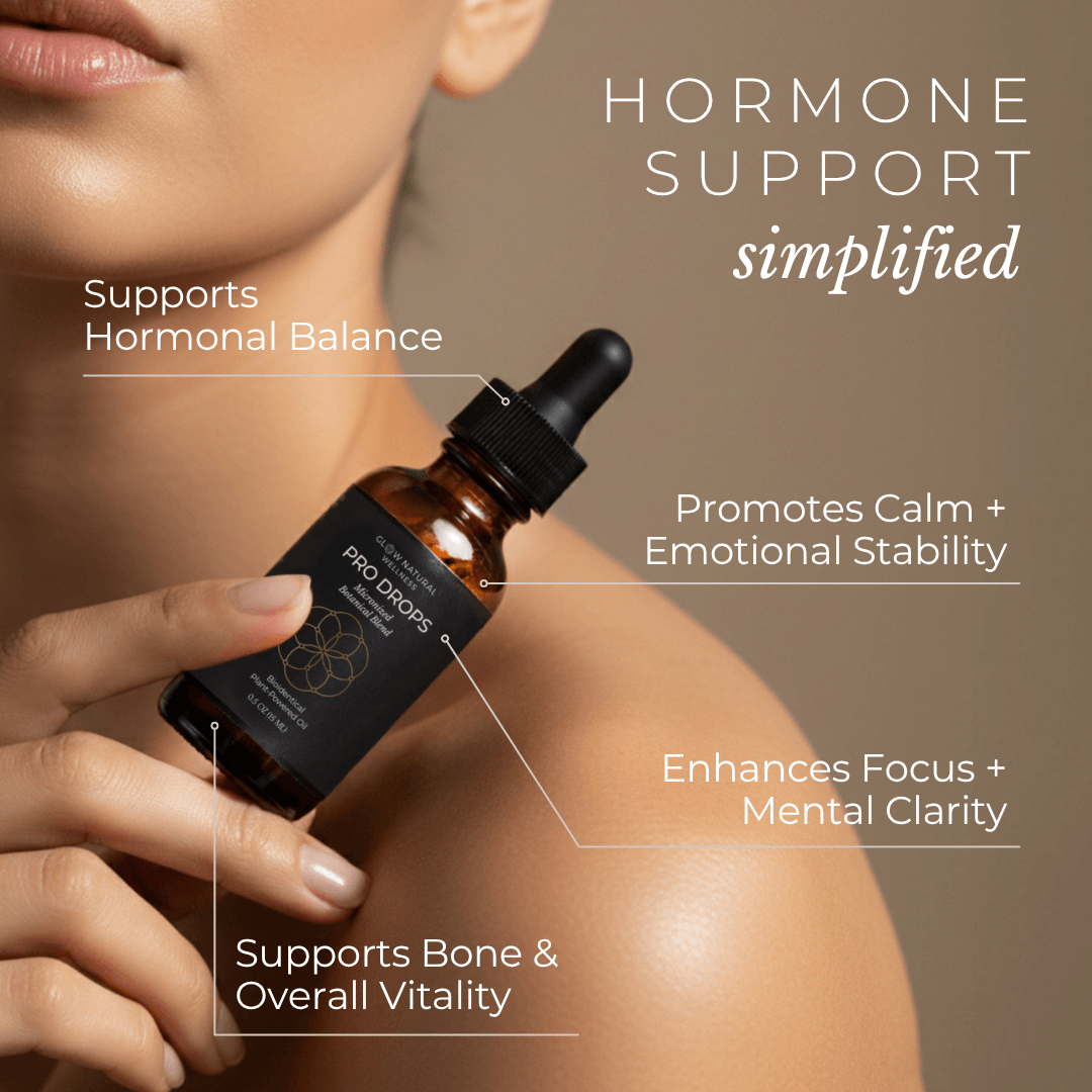 Glow Natural Wellness Pro Drops detail