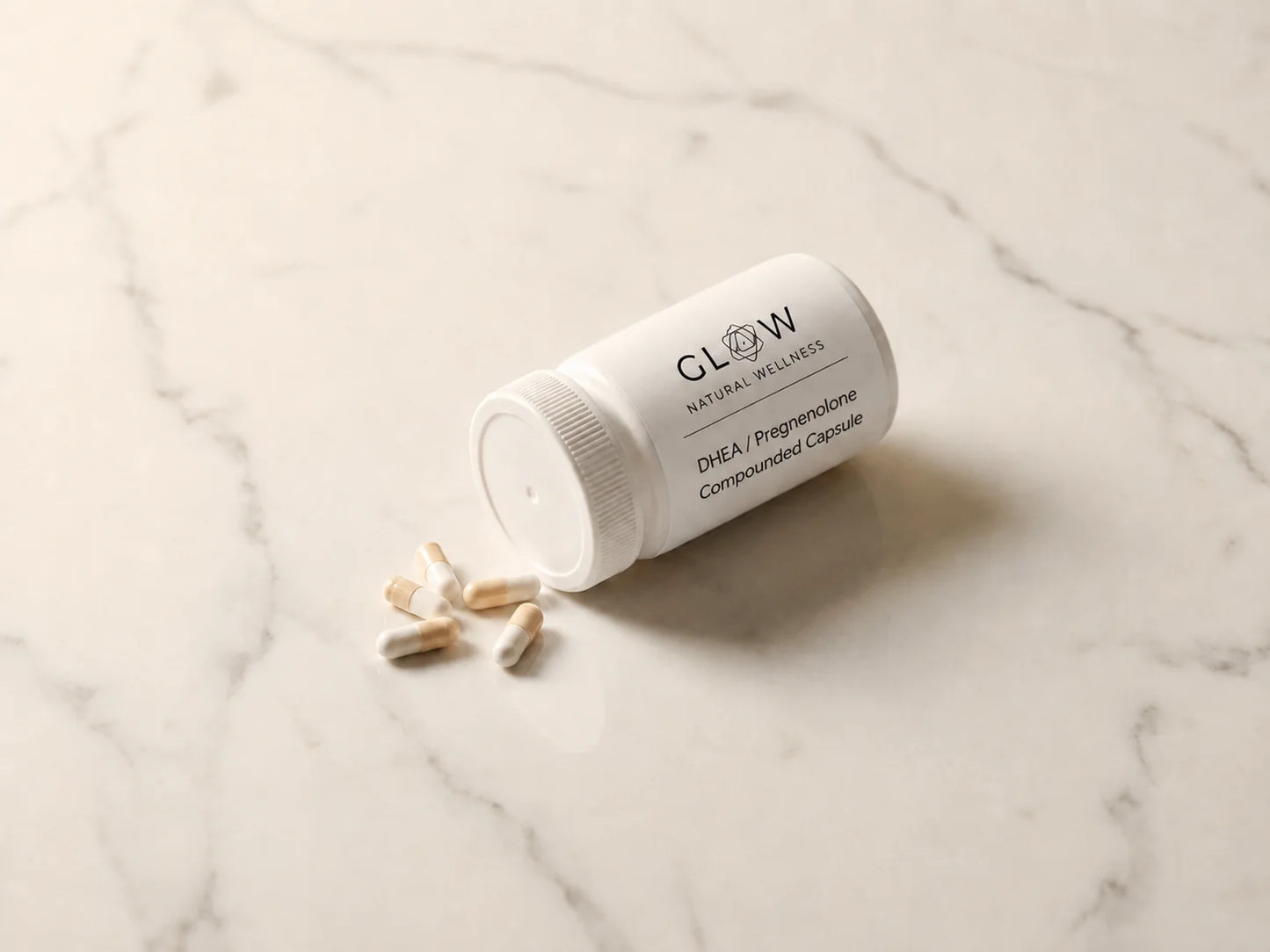 Glow Natural Wellness Telemedicine DHEA / Pregnenolone Compounded Capsule