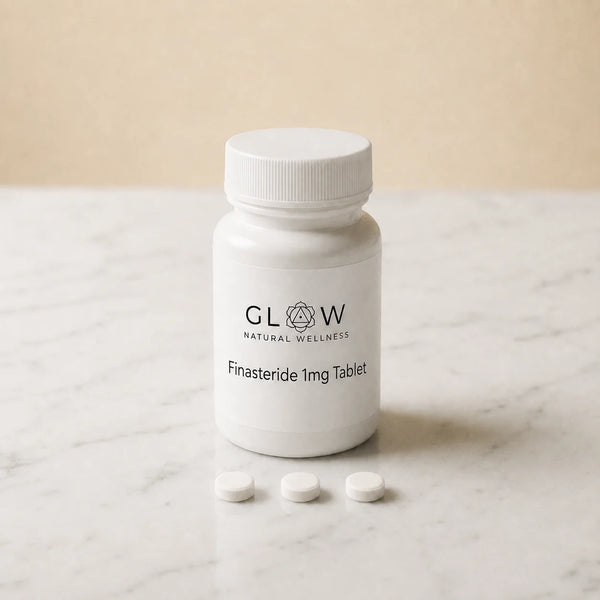 Glow Natural Wellness Telemedicine Finasteride 1mg Tablet (Generic Propecia)