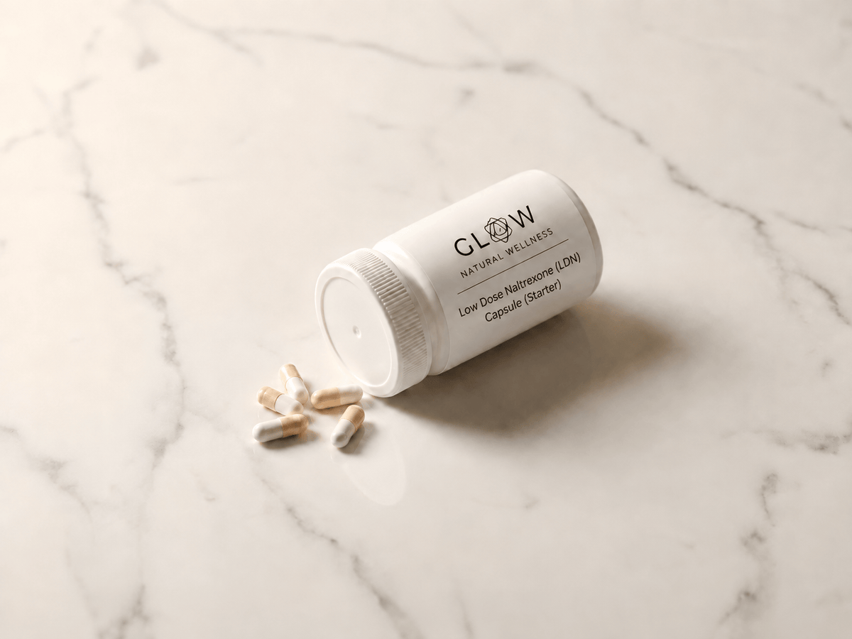 Glow Natural Wellness Telemedicine Low Dose Naltrexone (LDN) Capsule (Starter)