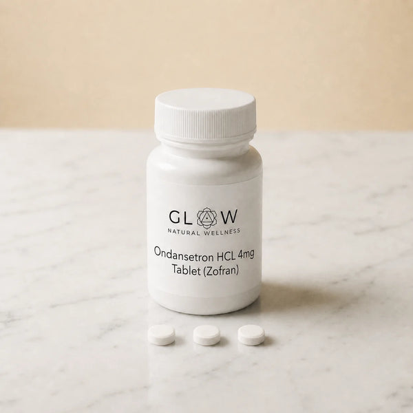 Glow Natural Wellness Telemedicine Ondansetron HCL 4mg Tablet (Zofran)