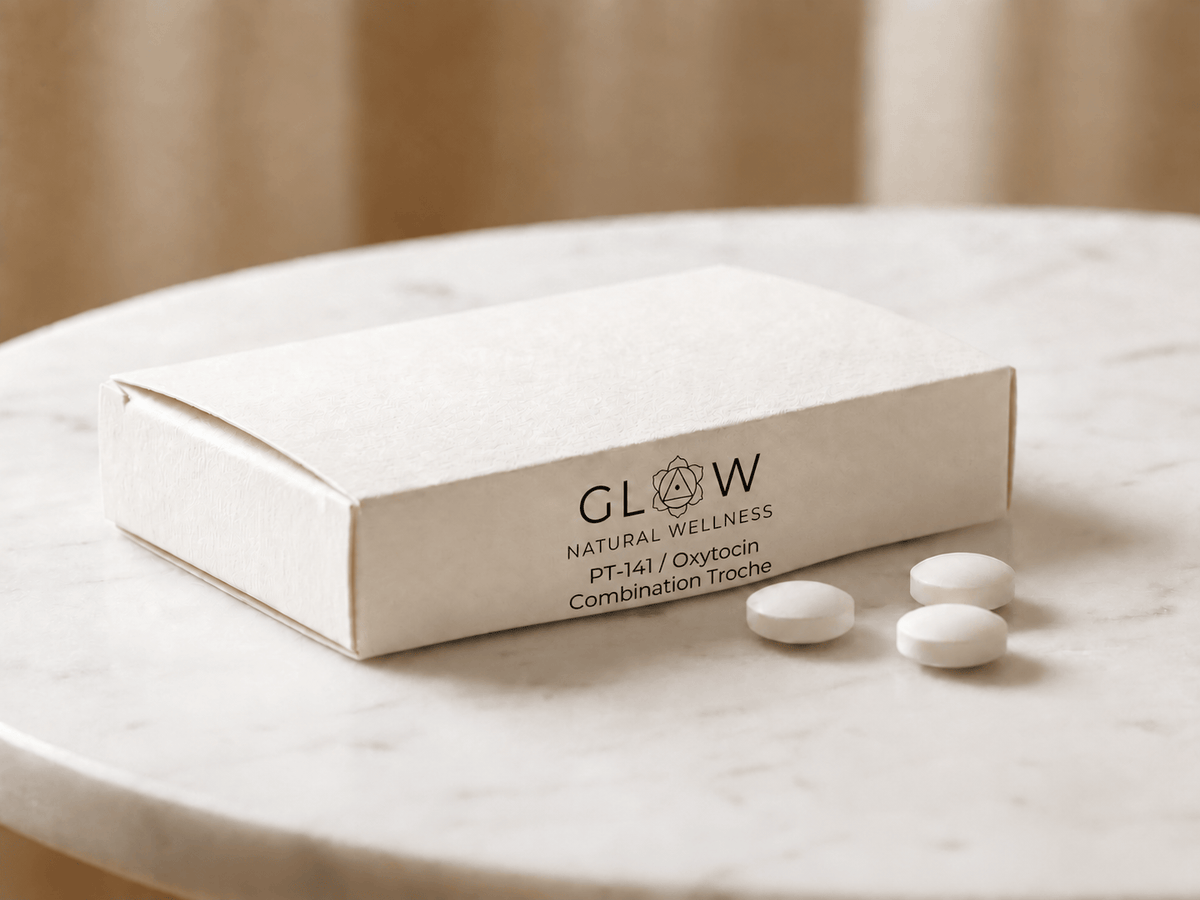 Glow Natural Wellness Telemedicine PT-141 / Oxytocin Combination Troche