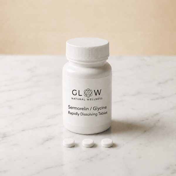 Glow Natural Wellness Telemedicine Sermorelin / Glycine Rapidly Dissolving Tablet