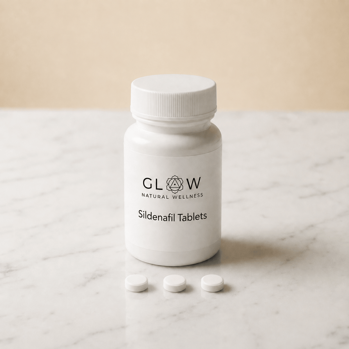 Glow Natural Wellness Telemedicine Sildenafil Citrate Tablets (Generic Viagra)