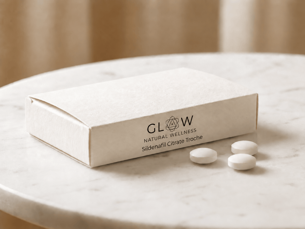 Glow Natural Wellness Telemedicine Sildenafil Citrate Troche (Generic Viagra)