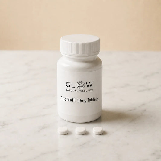 Glow Natural Wellness Telemedicine Tadalafil 10mg Tablets (Generic Cialis)
