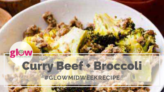 Curry Beff + Broccoli