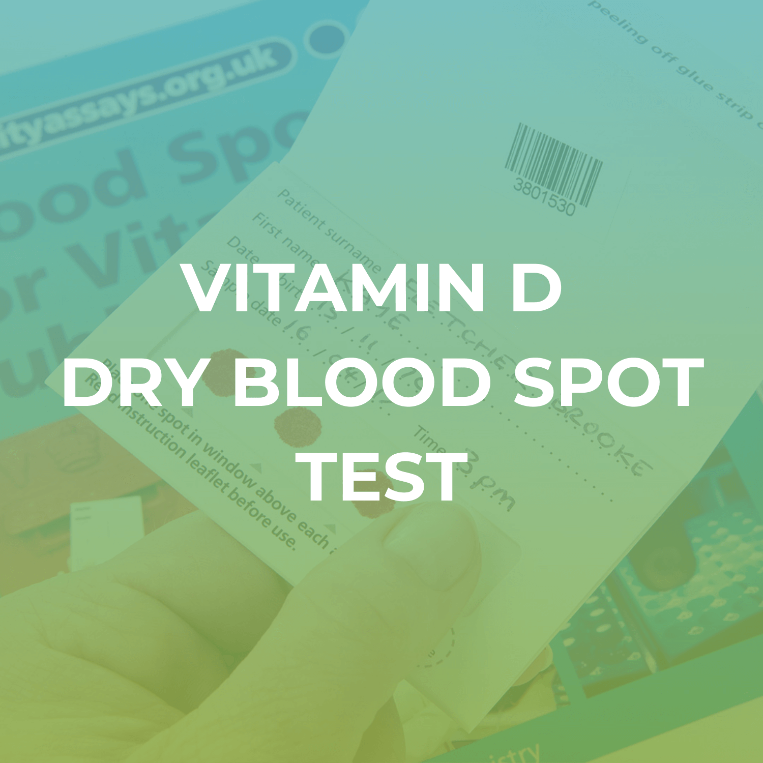Vitamin D Dry Blood Spot Test
